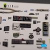 KELIK K72155 F4U-1A Corsair - interior 3D decals for Tamiya kit 1/72